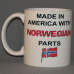 Coffee Mug - Parts, Norwegian